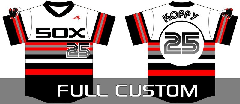 Murfreesboro Blacksox Baseball Throwback Jersey