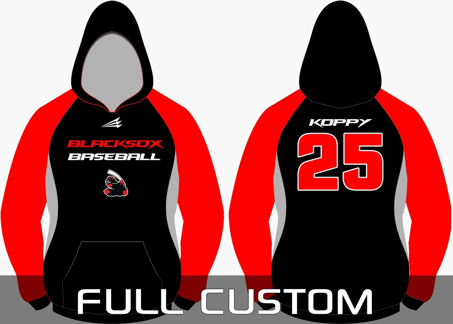 Murfreesboro Blacksox Baseball Vulcan Winterproof Hoodie