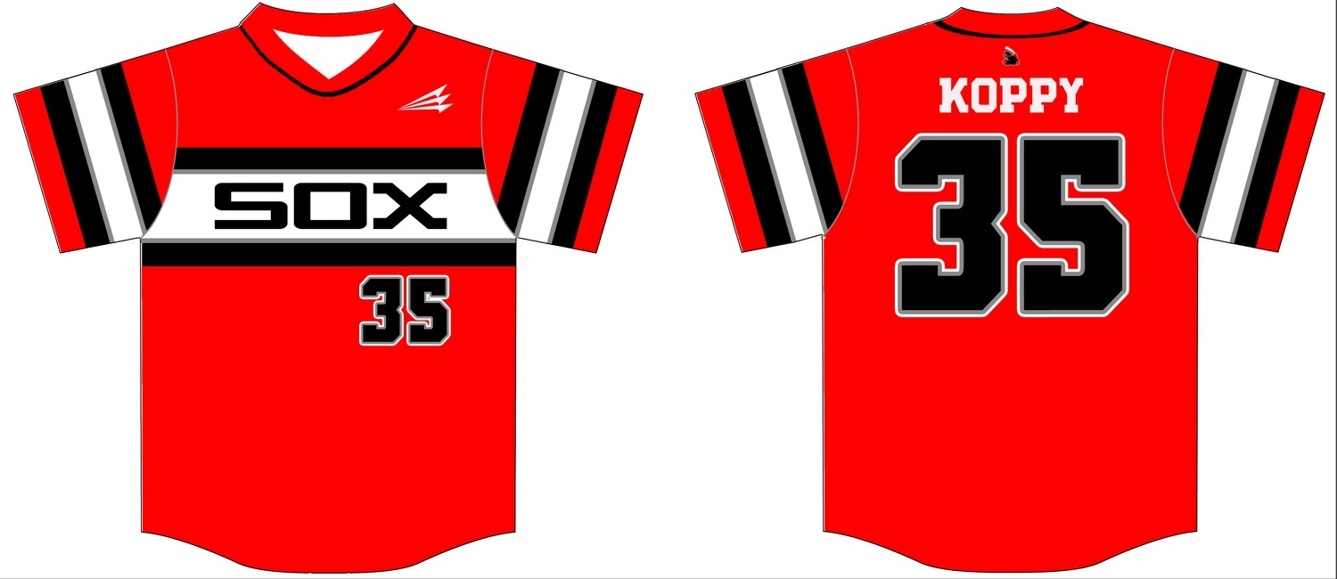 Murfreesboro Blacksox Custom Baseball  Jersey #2C