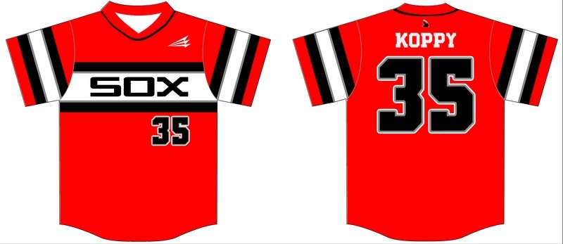 Murfreesboro Blacksox Custom Baseball  Jersey #2C