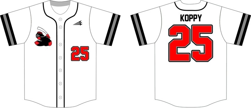 Murfreesboro Blacksox Custom Baseball  Jersey #1B
