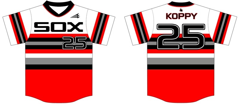 Murfreesboro Blacksox Custom Baseball  Jersey 2B