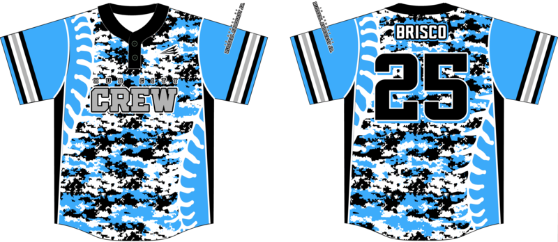 Hub City Crew Custom Baseball Jersey #4A