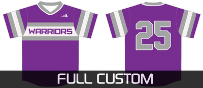 South Fulton Warriors Baseball Custom Jersey Design #2