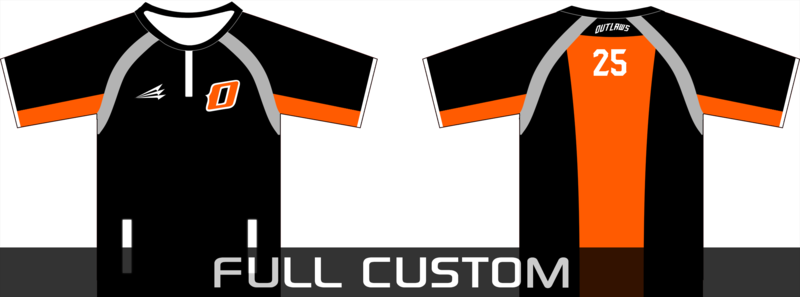 Outlaws Baseball Hardshell Clutch Cage Jacket