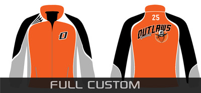 Outlaws Baseball Crusader Rainproof  Track Jacket