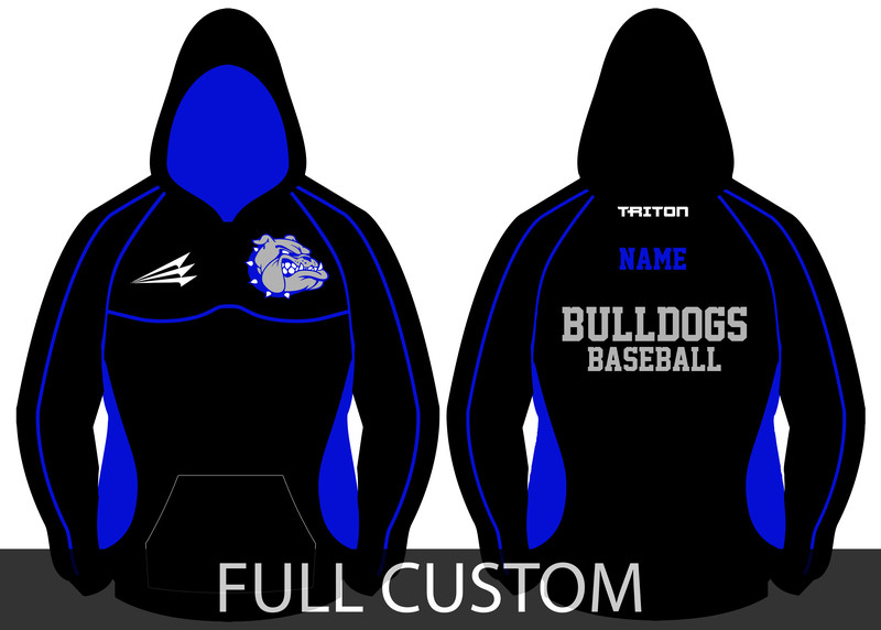 Fairfield County Bulldogs Baseball Vulcan Winterproof Hoodie