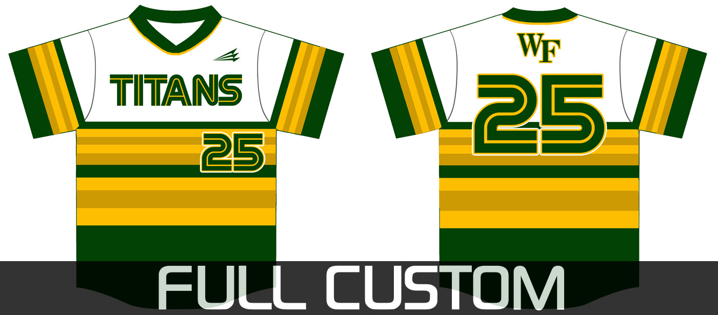 West Forsyth Titans Custom Baseball Jersey #3c