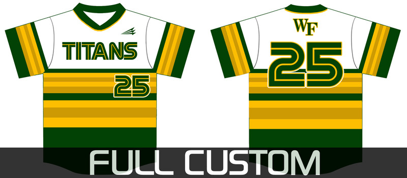 West Forsyth Titans Custom Baseball Jersey #3c