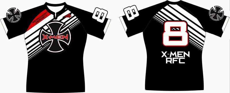 Sacred Heart university X-Men Rugby Jersey