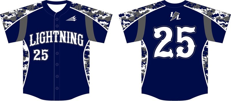 Lubbock Lightning Custom Jersey Design #7