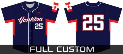 Yorkton Cardinals Baseball Custom Jersey Design #1