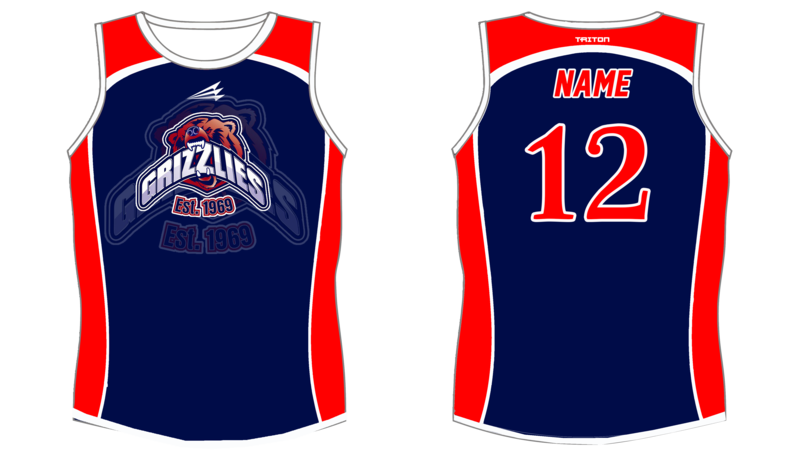 Colorado Springs Grizzlies Rugby Singlet