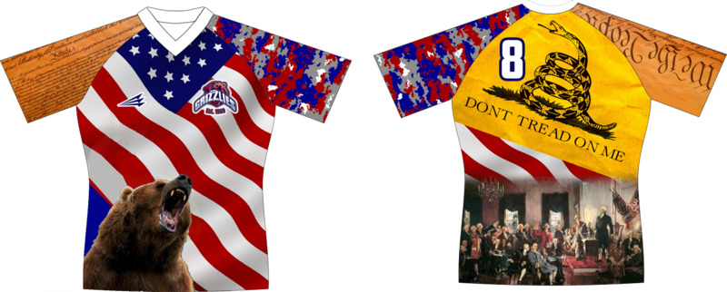 Colorado Springs Grizzlies Rugby Jersey