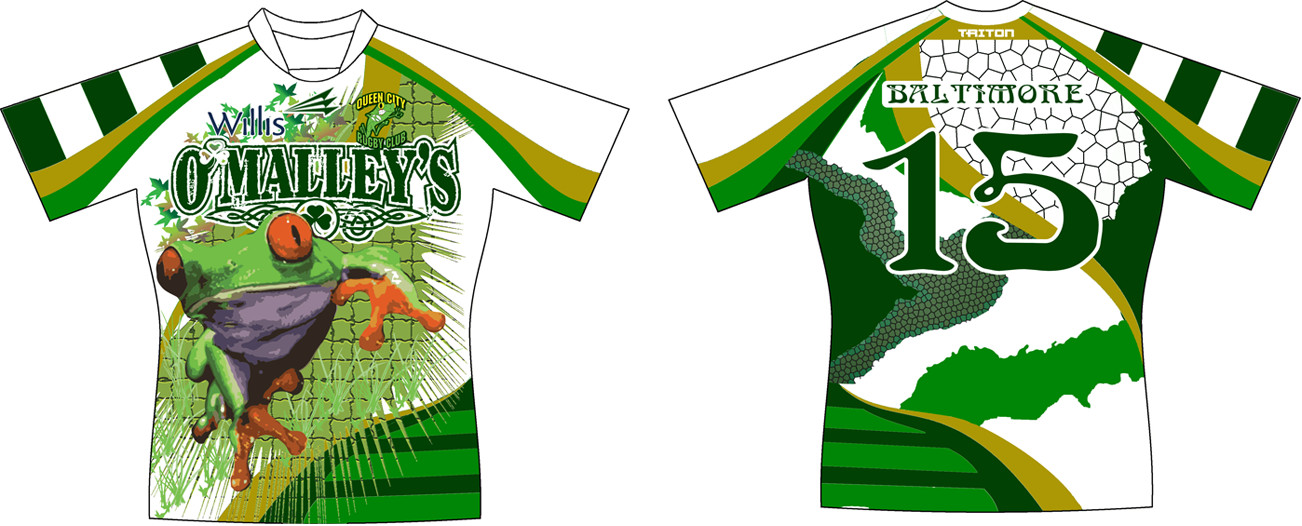 Queen City RFC Jersey Design #2