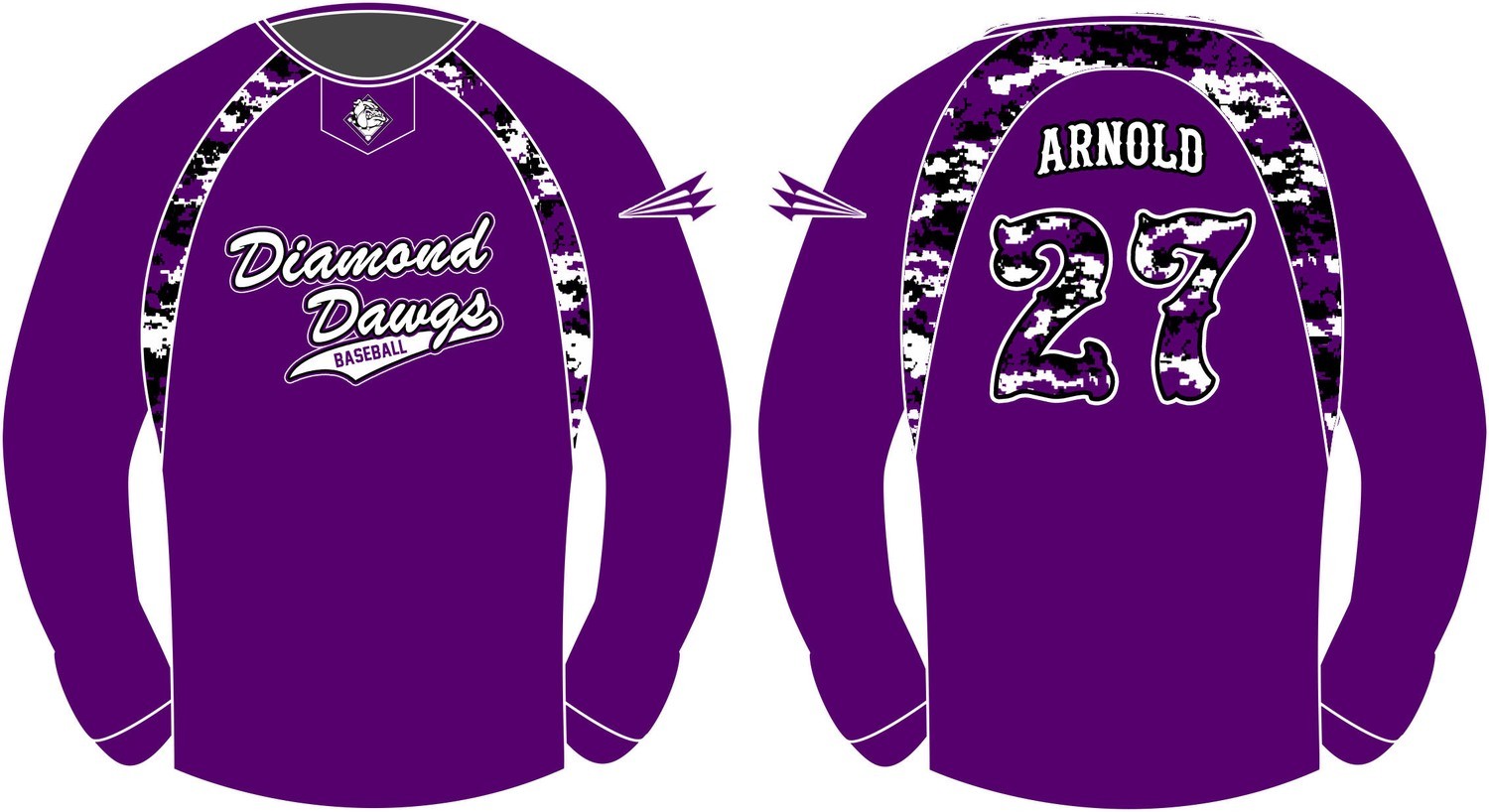 Diamond Dawgs Stadium Pullover SP1
