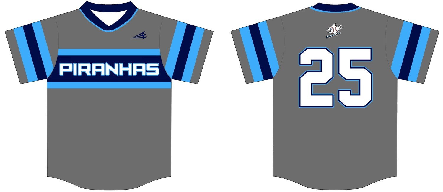 Piranhas Custom NanoDri Baseball Jersey #16E