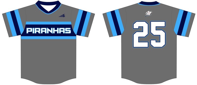 Piranhas Custom NanoDri Baseball Jersey #16E