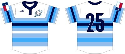 Piranhas Baseball Custom Jersey #6
