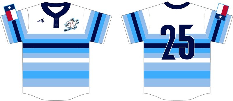 Piranhas Baseball Custom Jersey #6