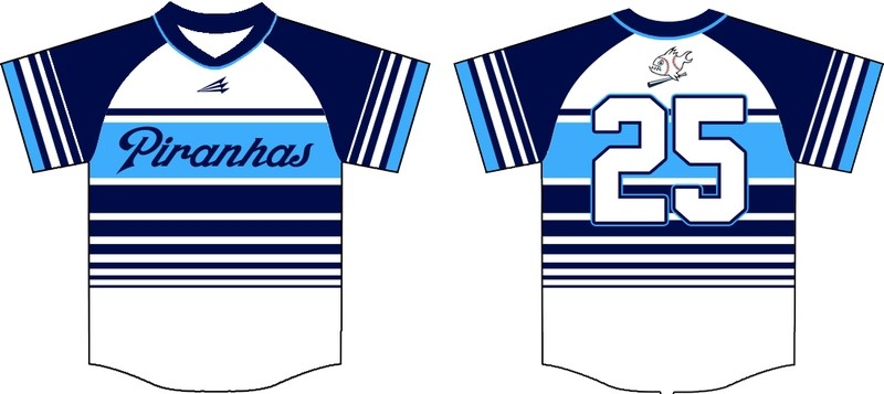 Piranhas Baseball Custom Jersey #11
