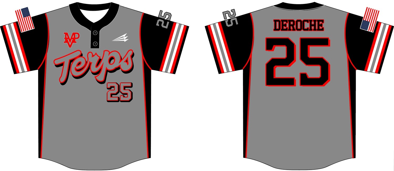 MVP Terps Custom Baseball Jersey #4B