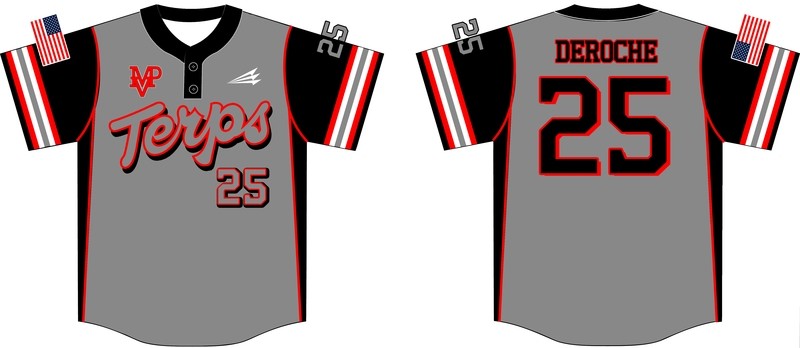 MVP Terps Custom Baseball Jersey #4B