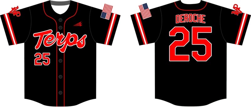 MVP Terps Custom Baseball Jersey #1B