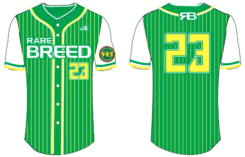 Rare Breed Custom HexaFlex Baseball Jersey #J1