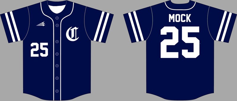 Coosa Crushers Custom Baseball Jersey Design #3