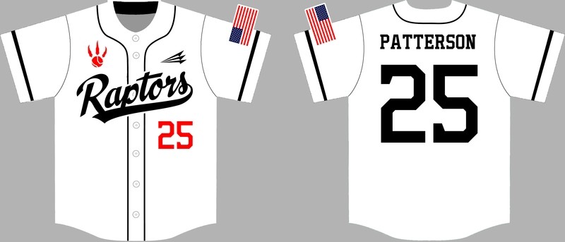 West Cobb Raptors Custom Baseball Jersey Design #4B