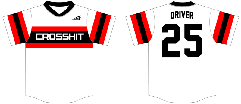 Crosshit Baseball Custom Jersey Design #2