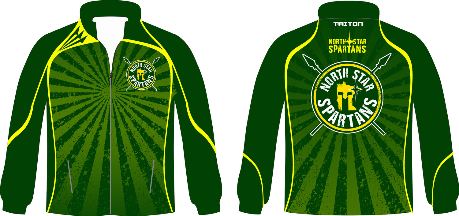 North Star Spartans OCR Crusader Track Jacket