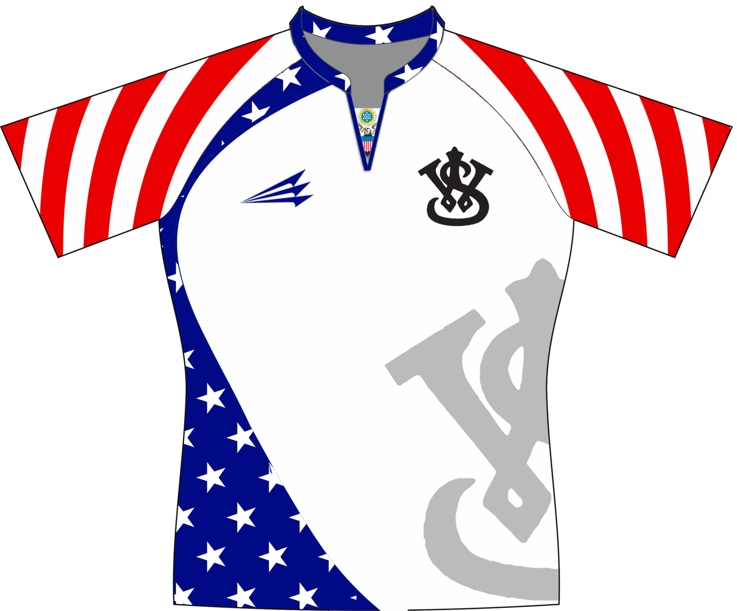Western Suburbs RFC Patriotic Rugby Jersey
