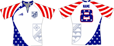 Des Moines Patriotic Rugby Jersey