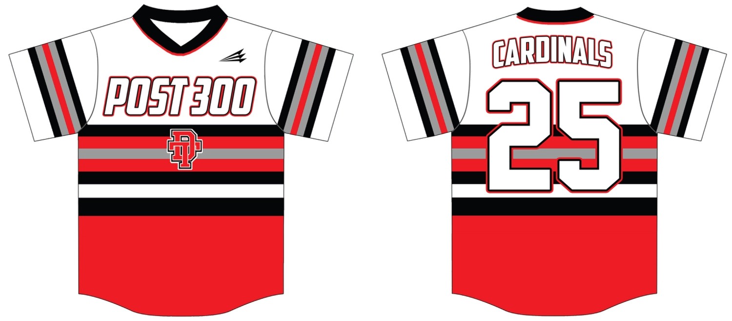 Doniphan Trumbull Post 300 Baseball Custom Jersey #1f