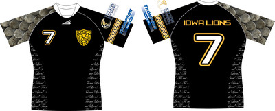 Iowa Lions Rugby Jersey Order (Set of 43)