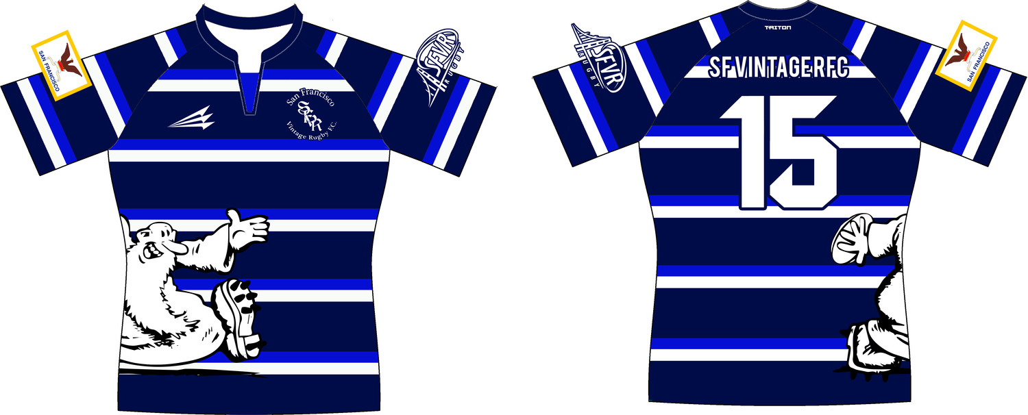 San Fransisco Vintage Hoops Rugby Jersey