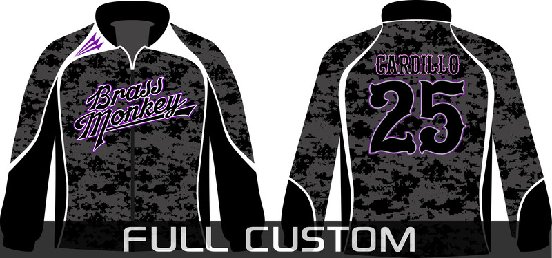 Brass Monkey baseball Crusader Rainproof  Track Jacket