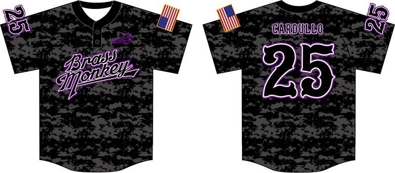 Brass Monkey Custom Baseball Jersey 1a