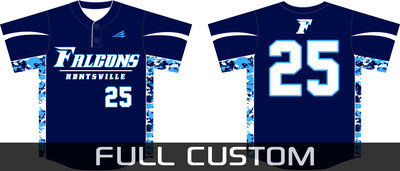 Huntsville Falcons Baseball Custom Jersey Design #1