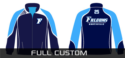 Huntsville Falcons Baseball Crusader Rainproof  Track Jacket