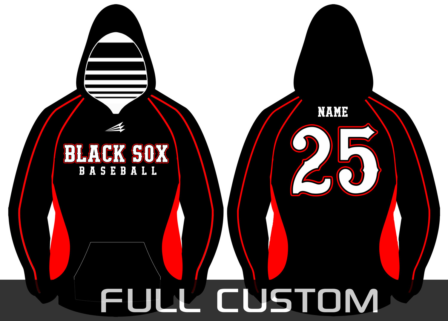 Linn-Mar Black Sox Baseball Vulcan Winterproof Hoodie