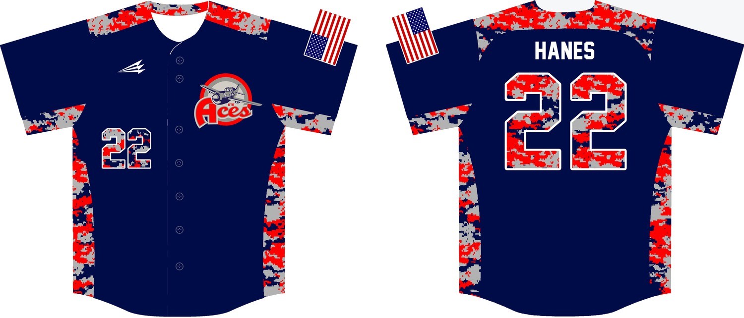 KTB Aces Baseball Jersey Design 4