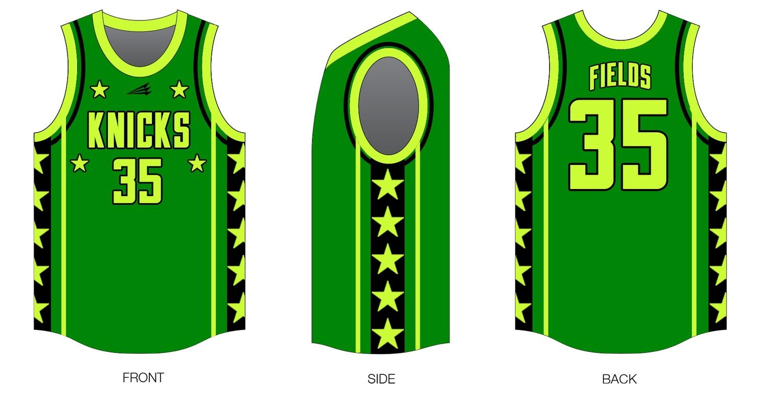Gray Knickerbockers Custom Basketball Jersey Top - #6