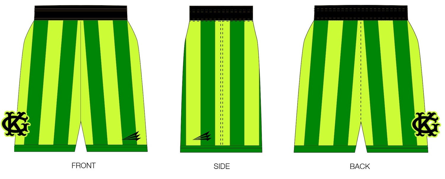 Gray Knickerbockers Custom Basketball Jersey Shorts - #6B