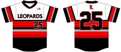 Leopards Baseball Custom Jersey Design #4