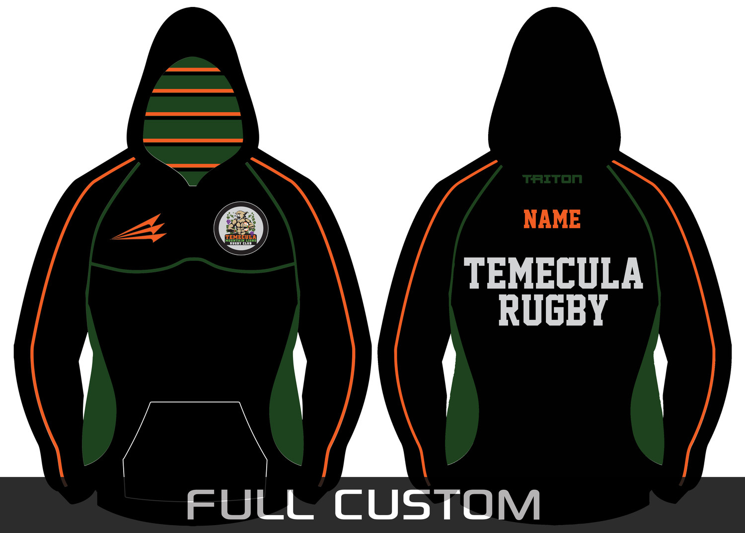 Temecula Rugby Vulcan Winterproof Hoodie