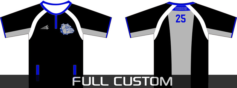 Fairfield County Bulldogs Baseball Hardshell Clutch Cage Jacket