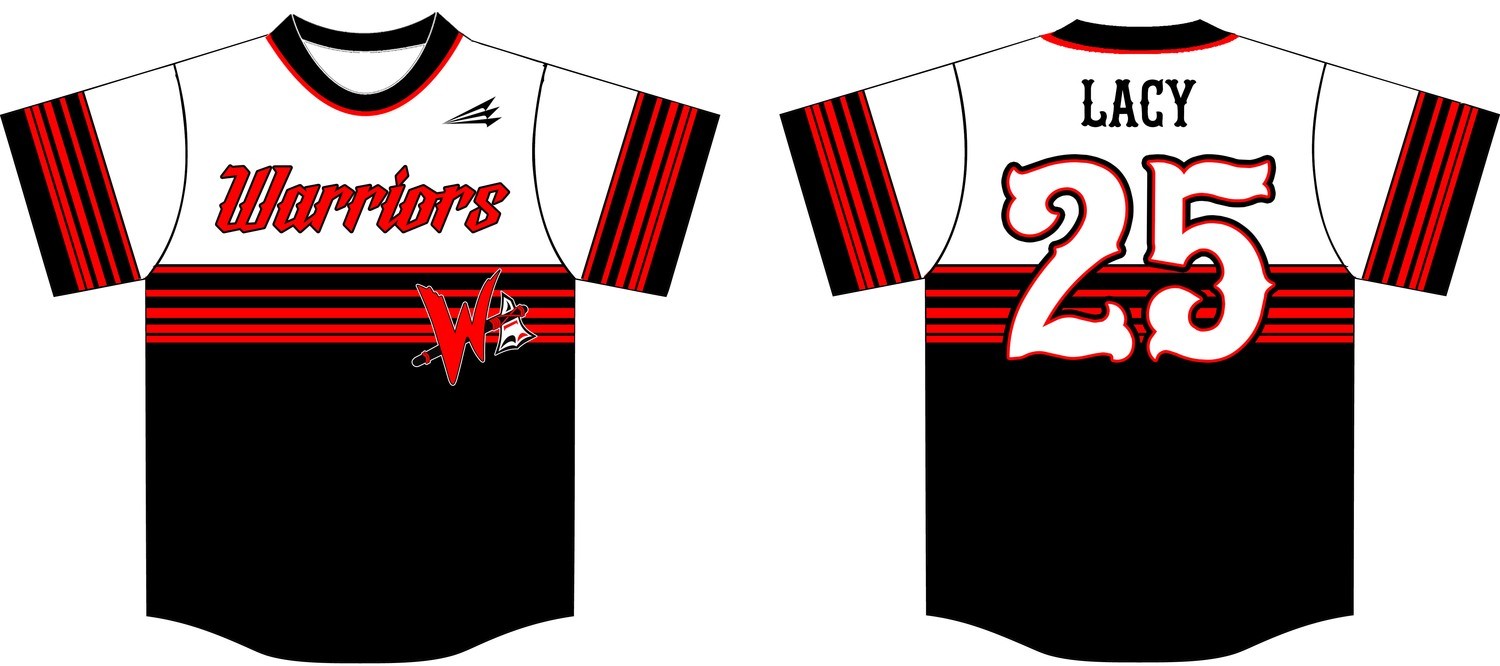 Quitman Warriors Custom Jersey Design #5